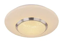 Светильник потолочный LED Candida 48311-18 Globo белый 1 лампа, основание белое в стиле современный 