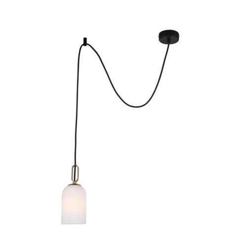 Светильник подвесной Grover 2668-1P Favourite белый 1 лампа, основание латунь в стиле современный  фото 2