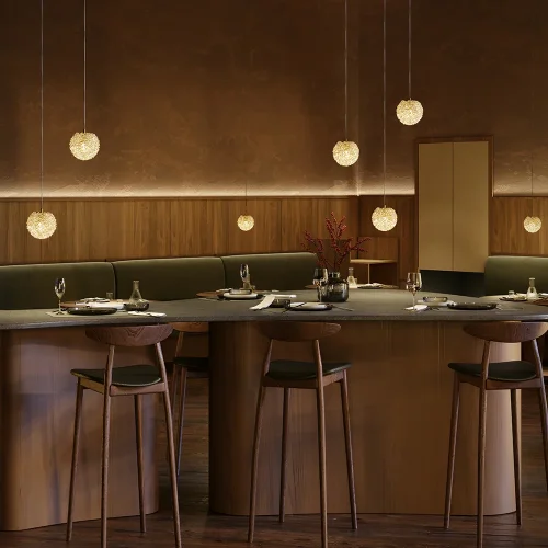 Светильник подвесной Adamant MOD487PL-01BS Maytoni прозрачный на 1 лампу, основание латунь в стиле современный шар фото 2 Светильник подвесной Adamant MOD487PL-01BS Maytoni прозрачный на 1 лампу, основание латунь в стиле современный шар фото 2