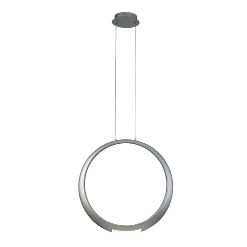 Светильник подвесной LED RING 6172 Mantra серебряный 1 лампа, основание серебряное в стиле хай-тек 