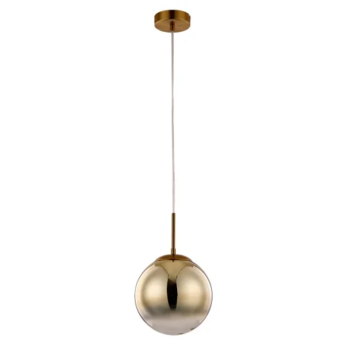Светильник подвесной Jupiter Gold A7961SP-1GO Arte Lamp золотой 1 лампа, основание золотое в стиле современный шар