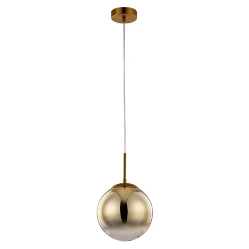 Светильник подвесной Jupiter Gold A7961SP-1GO Arte Lamp золотой на 1 лампу, основание золотое в стиле современный шар