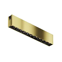 Трековый светильник LED Magnetic trаck system Flarity TR150-1-12W3K-M-BS Maytoni латунь для шинопроводов серии Magnetic trаck system Flarity латунь