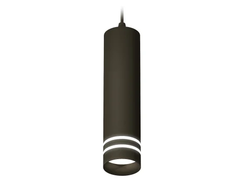 Светильник подвесной Techno spot XP6356003 Ambrella light чёрный 1 лампа, основание чёрное в стиле современный хай-тек 
