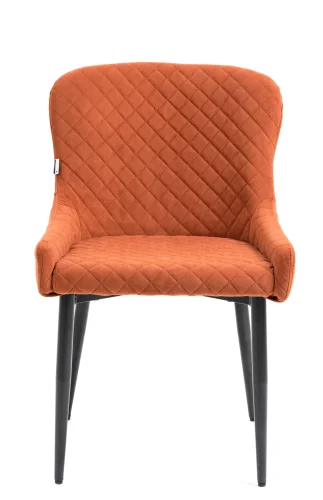 Обеденный стул Ray Ткань Терракотовый EP Ray Fabric Terracotta Everprof, оранжевый терракотовый/ткань, ножки//, размеры - 820*820***520* фото 4