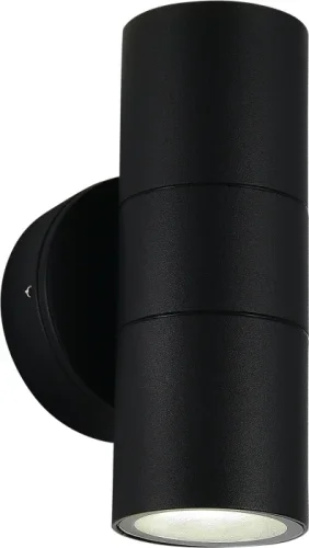 Настенный светильник уличный Tubo SL9008.401.02 ST-Luce уличный IP65 чёрный на 2 лампы, плафон чёрный в стиле хай-тек современный GU10 фото 3