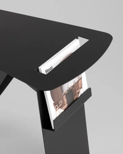 Журнальный столик Mioby, металл, черный УТ000041884 Stool Group столешница из фото 4