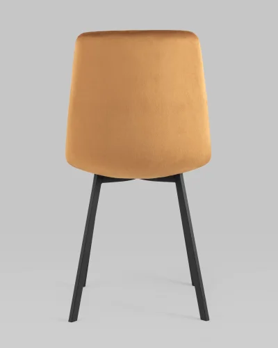 Стул Chilly, велюр терракотовый, сиденье УТ000039628 Stool Group, терракотовый/велюр, ножки/металл/чёрный, размеры - ***** фото 6