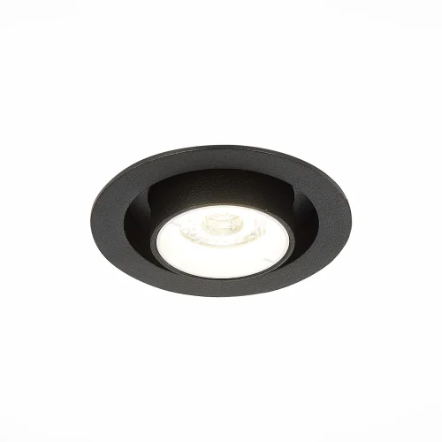 Светильник точечный LED ST702.438.12 ST-Luce чёрный 1 лампа, основание чёрное в стиле хай-тек 