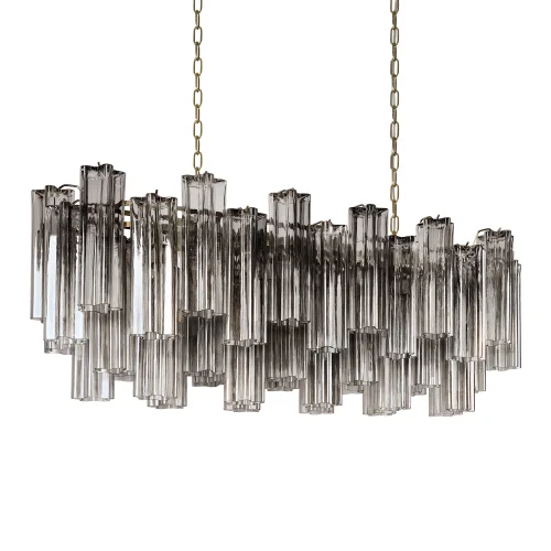 Люстра подвесная Мурано / Murano 10580/1000R Ash LOFT IT чёрная дымчатая на 11 ламп, основание бронзовое в стиле современный арт-деко фото 3 Люстра подвесная Мурано / Murano 10580/1000R Ash LOFT IT чёрная дымчатая на 11 ламп, основание бронзовое в стиле современный арт-деко фото 3