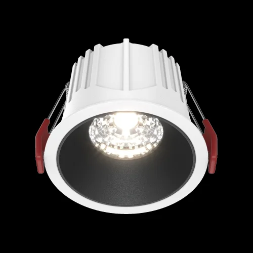 Светильник точечный Alfa LED DL043-01-15W4K-RD-WB Maytoni белый чёрный на 1 лампу, основание чёрное белое в стиле современный фото 13