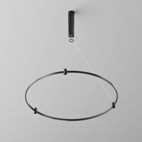 Шинопровод круглый 800мм Magnetic trаck system Flarity TRX154-R-D800-B Maytoni чёрный в стиле для светильников серии Magnetic trаck system Flarity шинопровод flarity магнитная фото 4