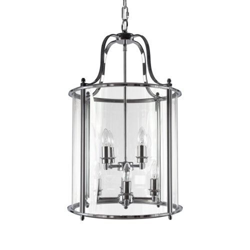 Светильник подвесной Lighthouse 10456/8 CR LOFT IT прозрачный на 8 ламп, основание хром в стиле классический арт-деко фото 3 Светильник подвесной Lighthouse 10456/8 CR LOFT IT прозрачный на 8 ламп, основание хром в стиле классический арт-деко фото 3