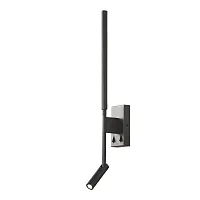 Бра с выключателем LED Torch 6703 Mantra чёрный на 1 лампу, основание чёрное в стиле хай-тек современный 