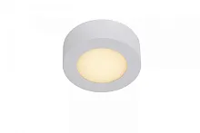 Светильник потолочный LED Brice-Led 28116/11/31 Lucide белый на 1 лампу, основание белое в стиле современный 