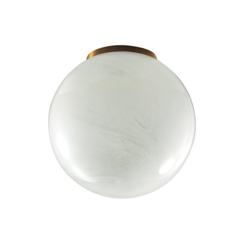 Светильник потолочный Magia 7109/1C Odeon Light белый на 1 лампу, основание белое в стиле хай-тек шар