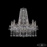 Люстра подвесная 1413/12/200/h-60 Pa Bohemia Ivele Crystal без плафона на 12 ламп, основание бронзовое в стиле классика sp
