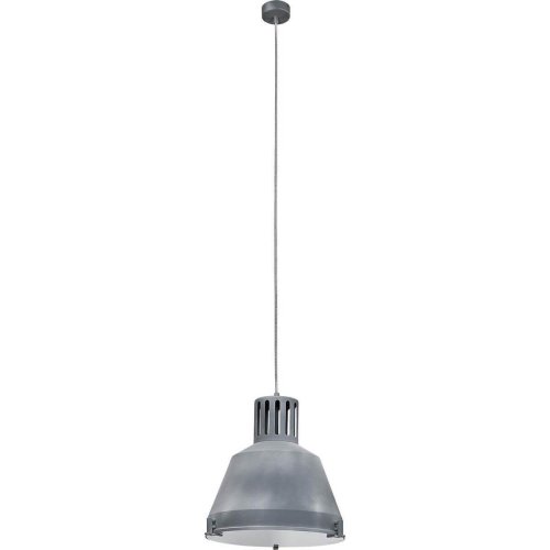 Светильник подвесной Industrial Concrete 5531-NW Nowodvorski серый 1 лампа, основание серое в стиле лофт 