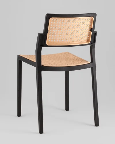 Стул пластиковый Milto, черный УТ000039187 Stool Group, /, ножки/пластик/чёрный, размеры - *790***450*500 фото 5