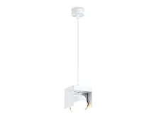 Светильник подвесной TN70852 Ambrella light белый 1 лампа, основание белое в стиле хай-тек современный 