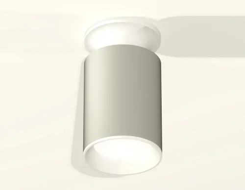Светильник накладной Techno spot XS6314061 Ambrella light серый 1 лампа, основание серое белое в стиле современный круглый фото 2