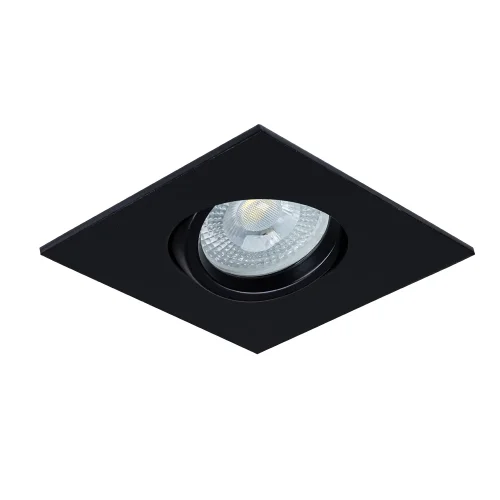 Светильник точечный Giro A2866PL-1BK Arte Lamp чёрный 1 лампа, основание чёрное в стиле современный квадратный фото 2