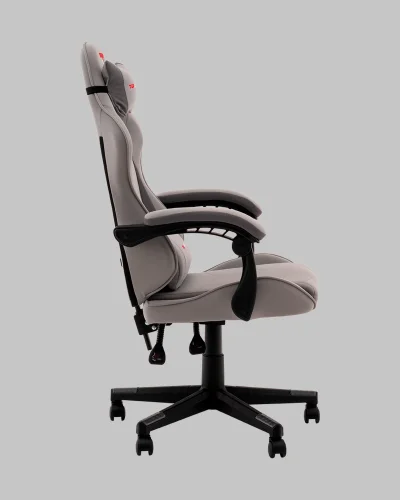 Кресло спортивное TopChairs Phantom, ткань, серый УТ000039474 Stool Group, серый/текстиль, ножки/полимер/чёрный, размеры - 1170*1270**** фото 4