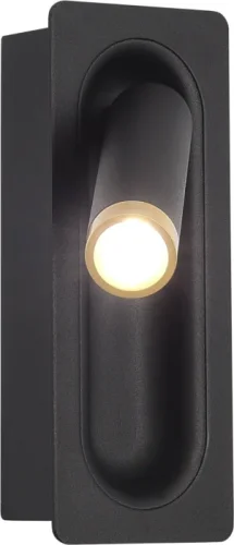 Бра LED Parilla SL6238.401.01 ST-Luce чёрный на 1 лампу, основание чёрное в стиле современный для чтения фото 4