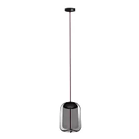 Светильник подвесной LED Knot 8134-C mini LOFT IT чёрный 1 лампа, основание чёрное в стиле современный 