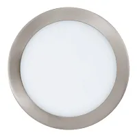 Светодиодная панель FUEVA-C 96676 Eglo белый 1 лампа, основание матовое никель в стиле современный 