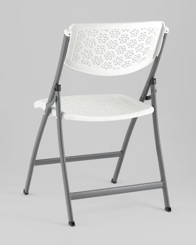 Стул складной банкетный COMB, белый УТ000040168 Stool Group, белый/, ножки/металл/серый, размеры - *820***540*490 фото 5