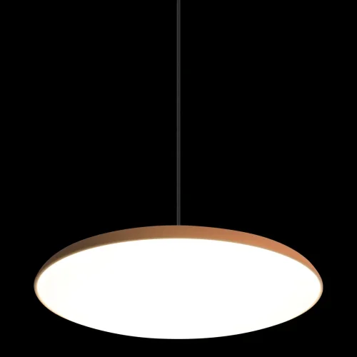 Светильник подвесной LED Plato 10119 Orange LOFT IT белый оранжевый 1 лампа, основание чёрное в стиле современный  фото 4