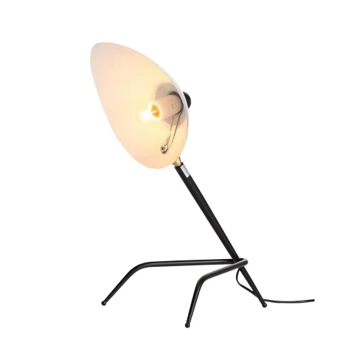 Настольная лампа Spruzzo SL305.404.01 ST-Luce чёрная 1 лампа, основание чёрное металл в стиле лофт  фото 4
