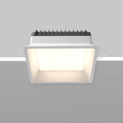 Светильник точечный LED Okno DL056-18W3-4-6K-W Maytoni белый 1 лампа, основание белое в стиле современный  фото 5