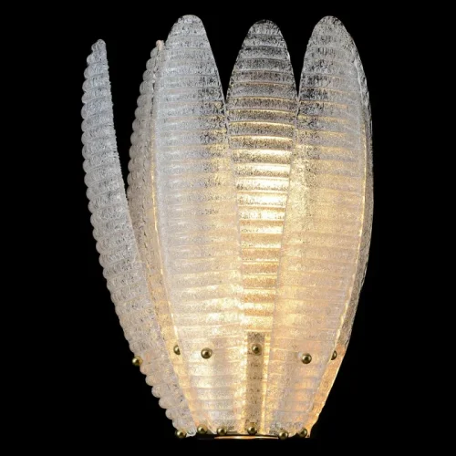 Бра ARTICHOKE AP2 GOLD Crystal Lux прозрачный на 2 лампы, основание золотое в стиле классический фото 3 Бра ARTICHOKE AP2 GOLD Crystal Lux прозрачный на 2 лампы, основание золотое в стиле классический фото 3