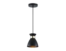 Светильник подвесной TR8468 Ambrella light чёрный на 1 лампу, основание чёрное в стиле классический 