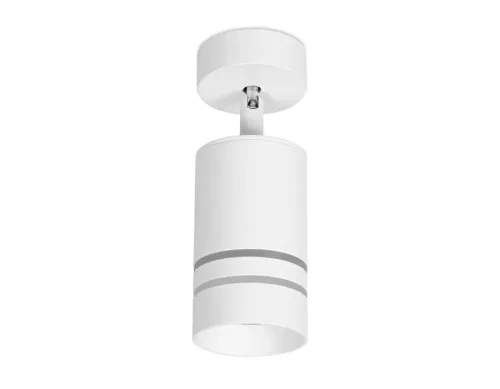 Светильник накладной LED TN245 Ambrella light белый 1 лампа, основание белое в стиле современный круглый фото 2