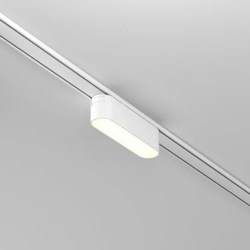 Трековый светильник LED Magnetic track system Radity TR080-1-6W4K-W Maytoni белый для шинопроводов серии Magnetic track system Radity белый фото 3