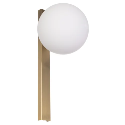 Бра Glob CL209413 Citilux белый на 1 лампа, основание бронзовое в стиле современный молекула шар фото 2