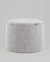 Пуф с ящиком Хюгге L,  букле серый УТ000040208 Stool Group на 1 , основание в стиле современный 