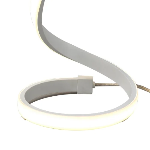 Настольная лампа LED NUR 6008 Mantra белая 1 лампа, основание белое металл в стиле современный  фото 2