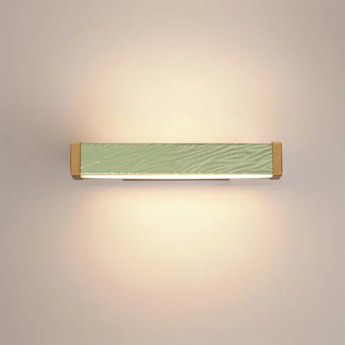 Бра Riviera 5450/10WLA Odeon Light белый на 1 лампу, основание латунь в стиле классический современный фото 4 Бра Riviera 5450/10WLA Odeon Light белый на 1 лампу, основание латунь в стиле классический современный фото 4