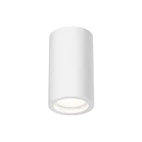 Светильник накладной Conik gyps C003CW-01W-1 Maytoni белый 1 лампа, основание белое в стиле хай-тек современный круглый