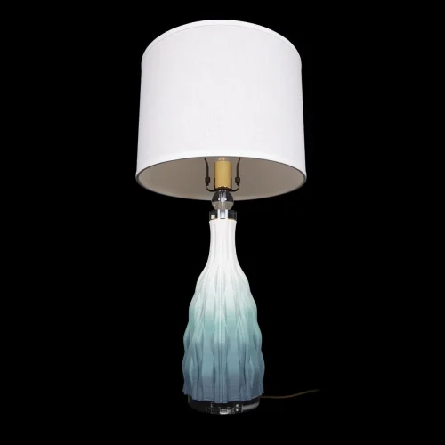 Настольная лампа Mediterraneo 10262T/L LOFT IT белая 1 лампа, основание голубое синее керамика в стиле классический современный  фото 4
