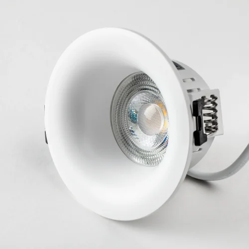 Светильник точечный Levigo 012126 Lightstar белый на 1 лампу, основание белое в стиле современный круглый фото 4 Светильник точечный Levigo 012126 Lightstar белый на 1 лампу, основание белое в стиле современный круглый фото 4