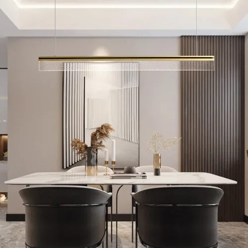 Светильник подвесной DILEMMA L L100 Brass 220725-23 ImperiumLoft прозрачный на 1 лампу, основание латунь в стиле современный фото 9