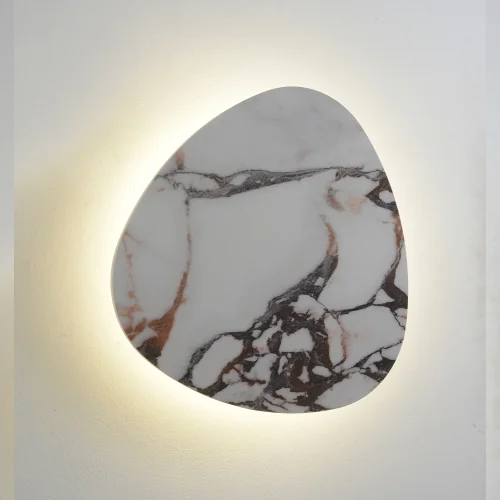 Бра LED BILBAO AP12W LED D500 WHITE Crystal Lux белый на 1 лампу, основание белое в стиле современный фото 4