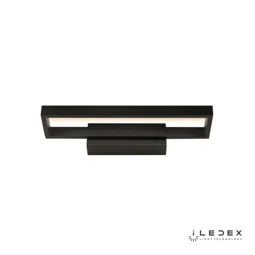 Бра LED Edge X050310 BK iLedex чёрный на 1 лампа, основание чёрное в стиле современный хай-тек 