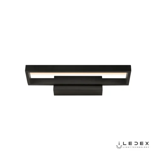 Бра LED Edge X050310 BK iLedex чёрный на 1 лампу, основание чёрное в стиле хай-тек современный 