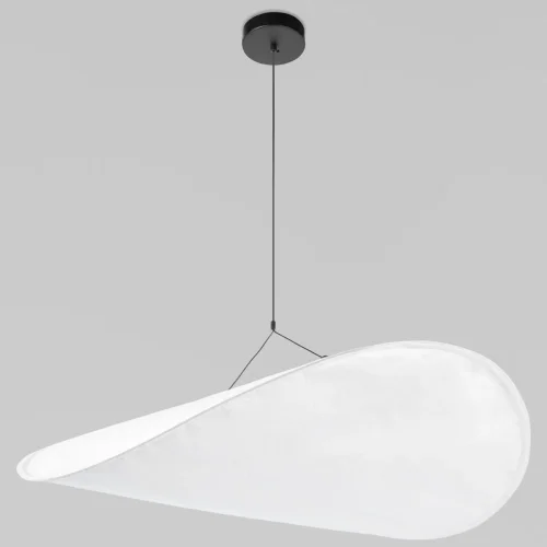 Светильник подвесной LED Tense 10347/XL LOFT IT белый на 1 лампу, основание чёрное в стиле современный 